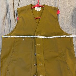 Filson Tan Tin Cloth Vest